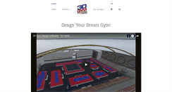 Desktop Screenshot of 3dgymdesign.com